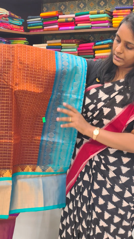 Kanchi Silk Cotton Saree
