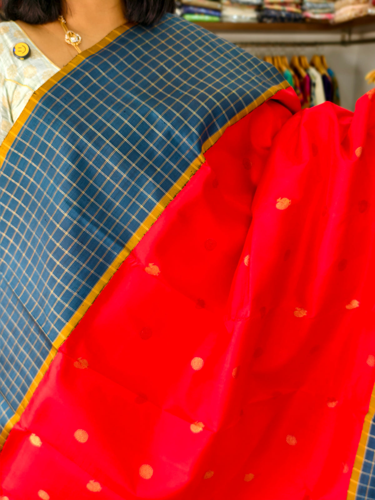 Pure Kanchi Silk Saree PC10366