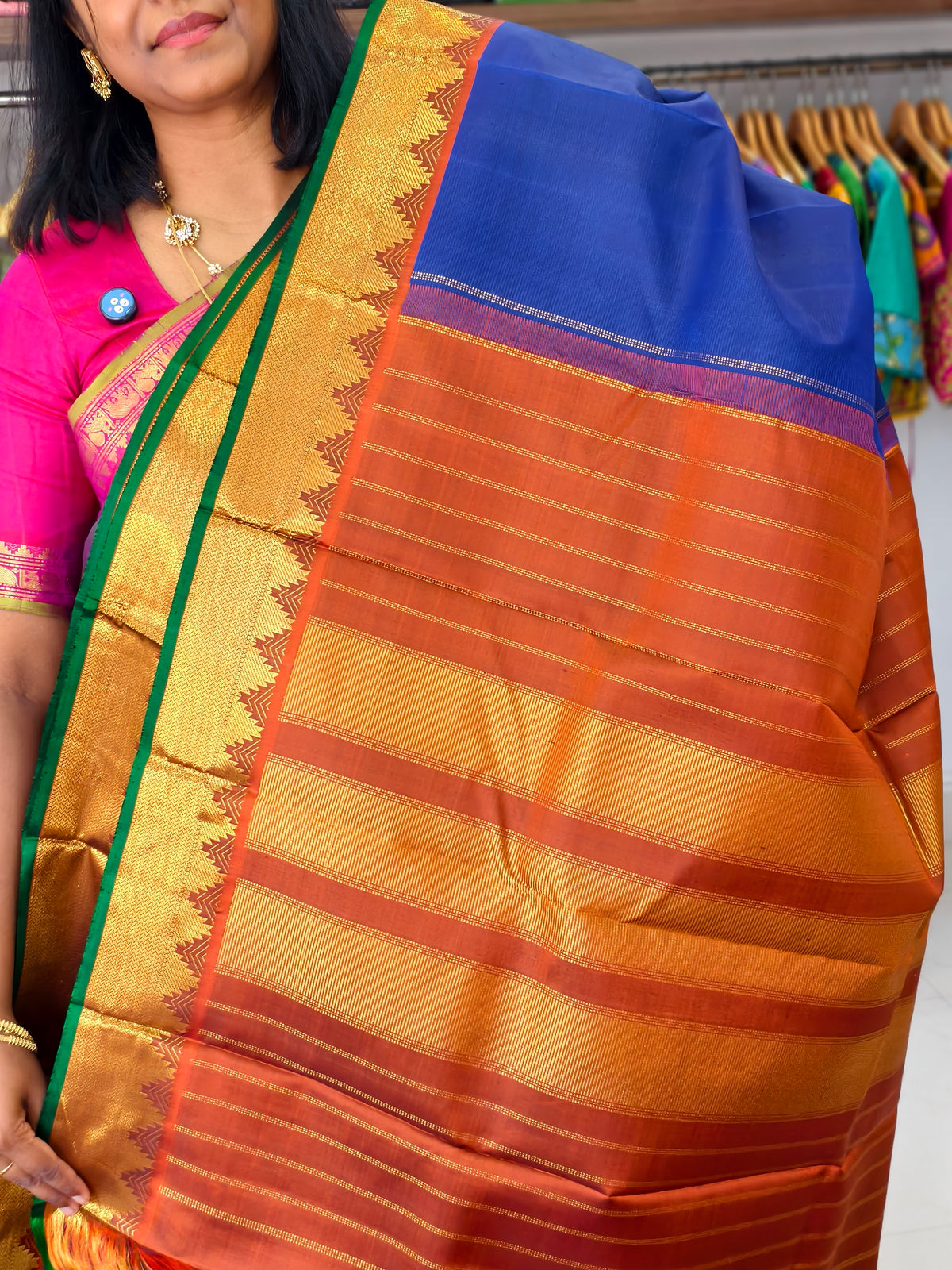 Pure Kanchi Silk Saree -PC14072