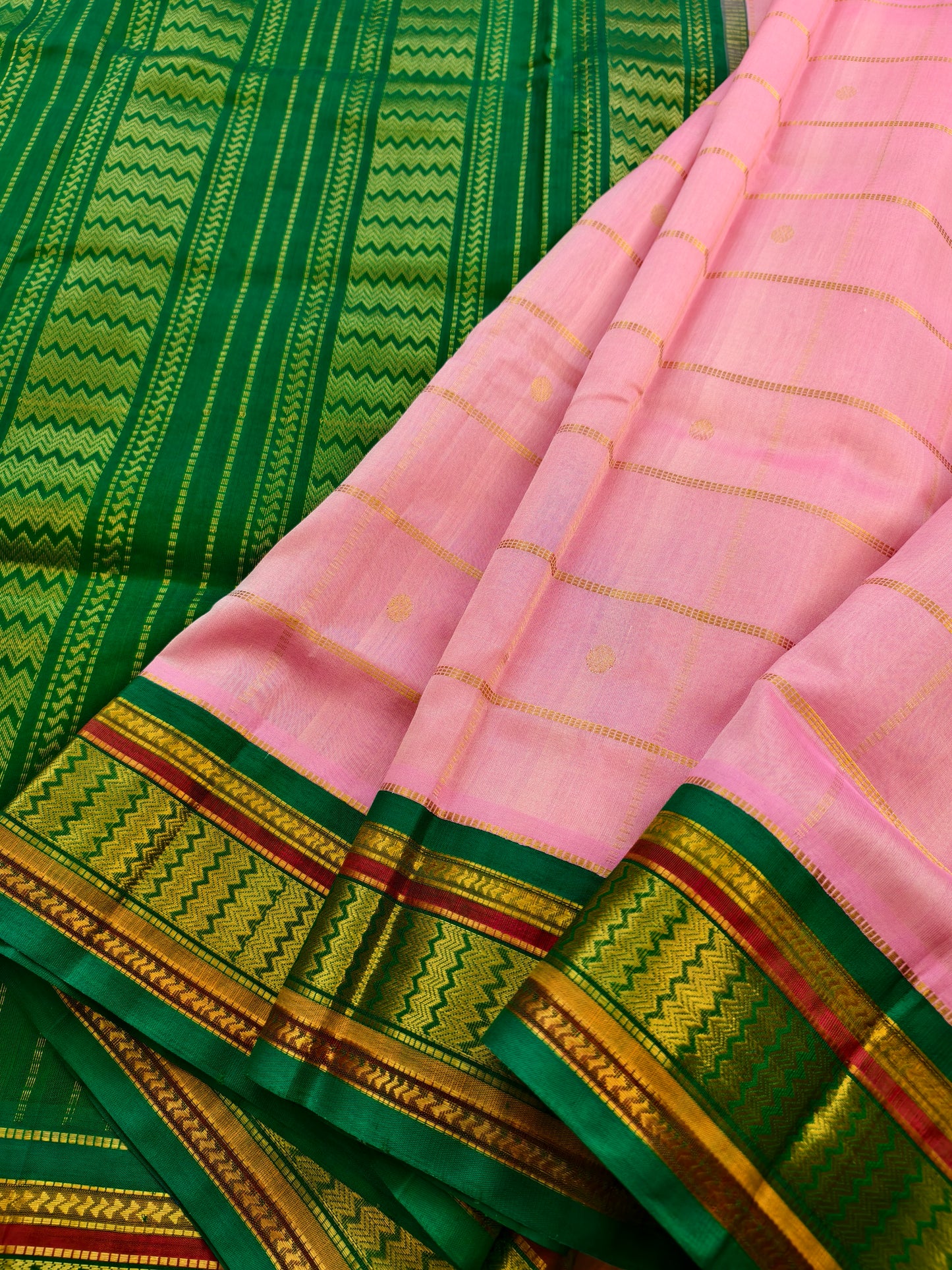 Kanchi Handloom Silk Cotton Saree-PC16508