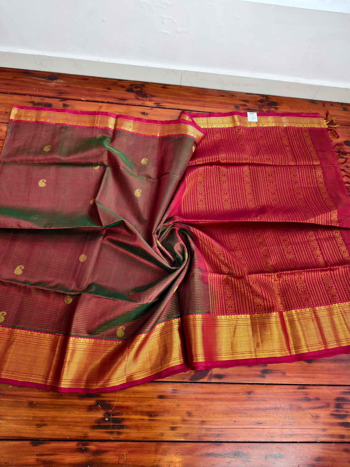 Kanchi Handloom Silk Cotton Saree PC17019 A