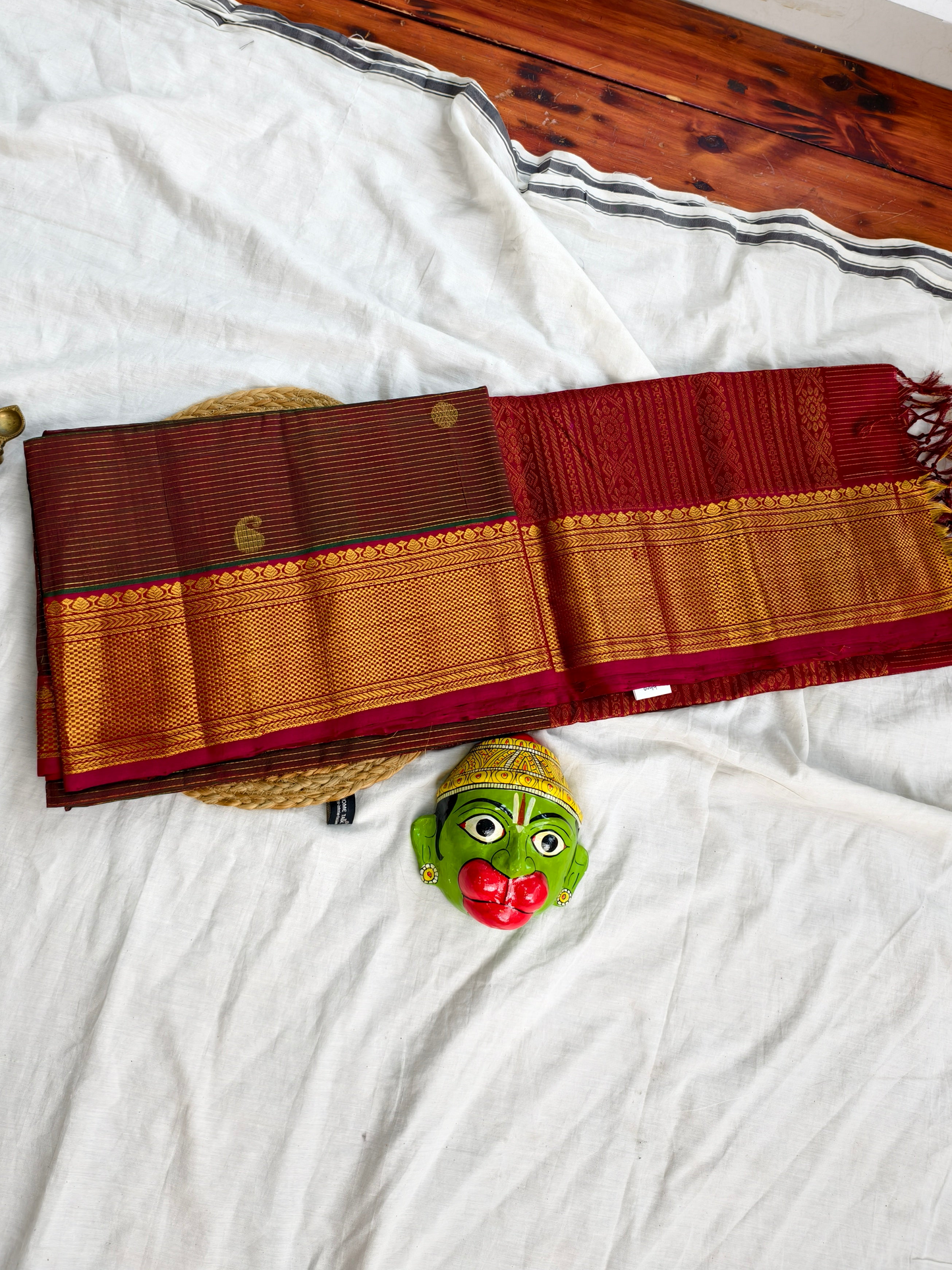 Kanchi Handloom Silk Cotton Saree PC17019 A