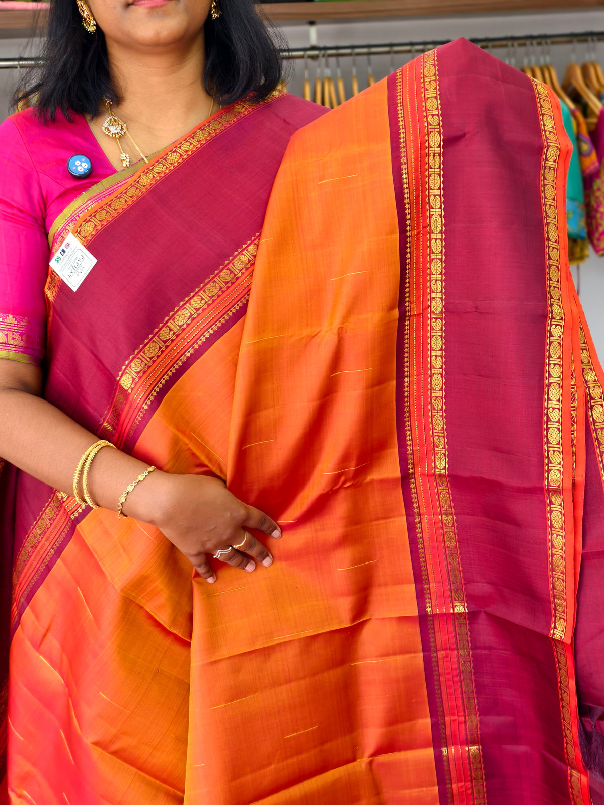 Pure Kanchi Silk Saree PC17202