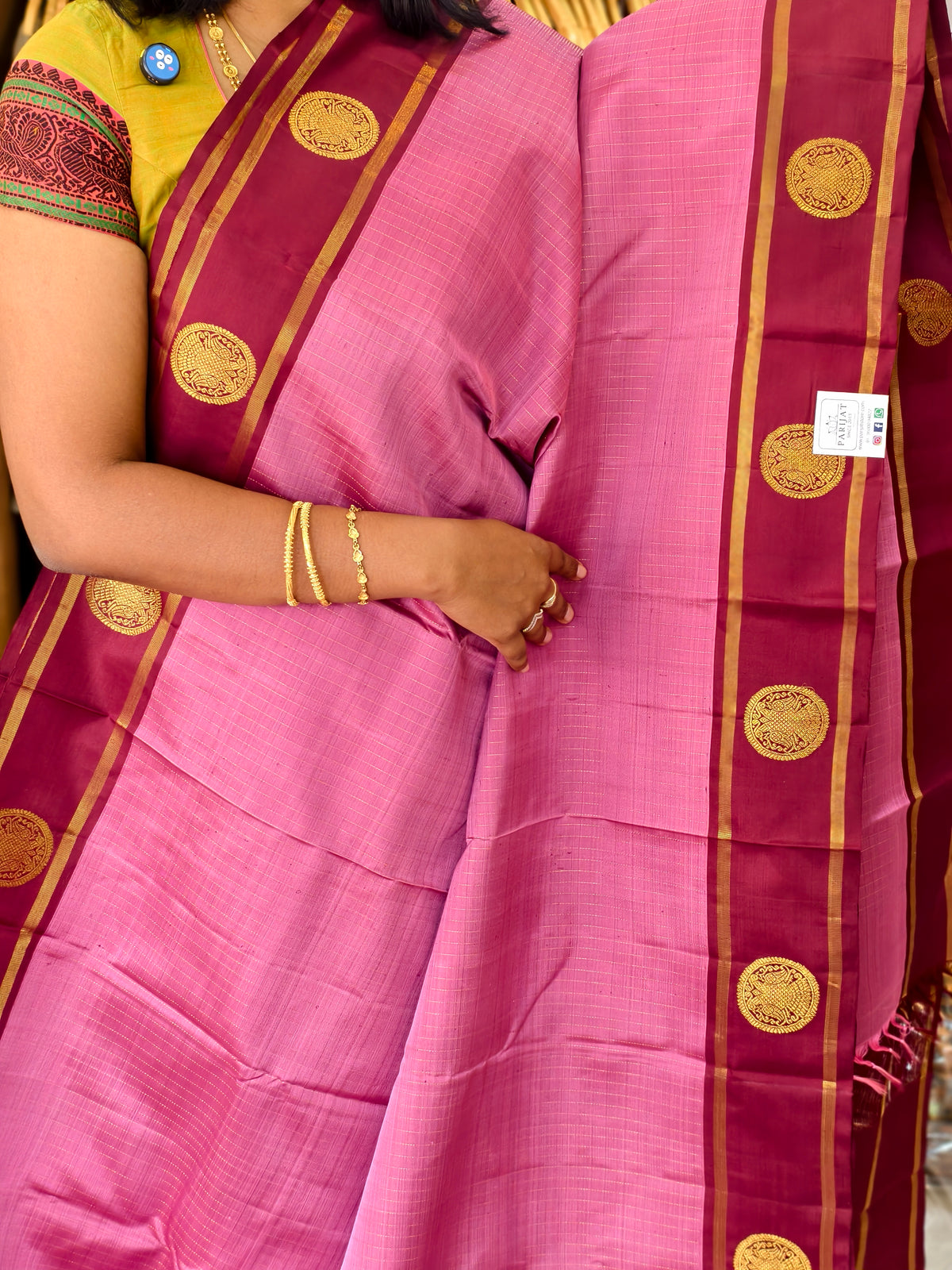 Pure Kanchi Silk Saree PC17834