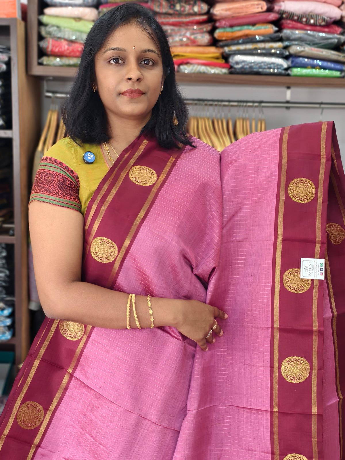 Pure Kanchi Silk Saree PC17834