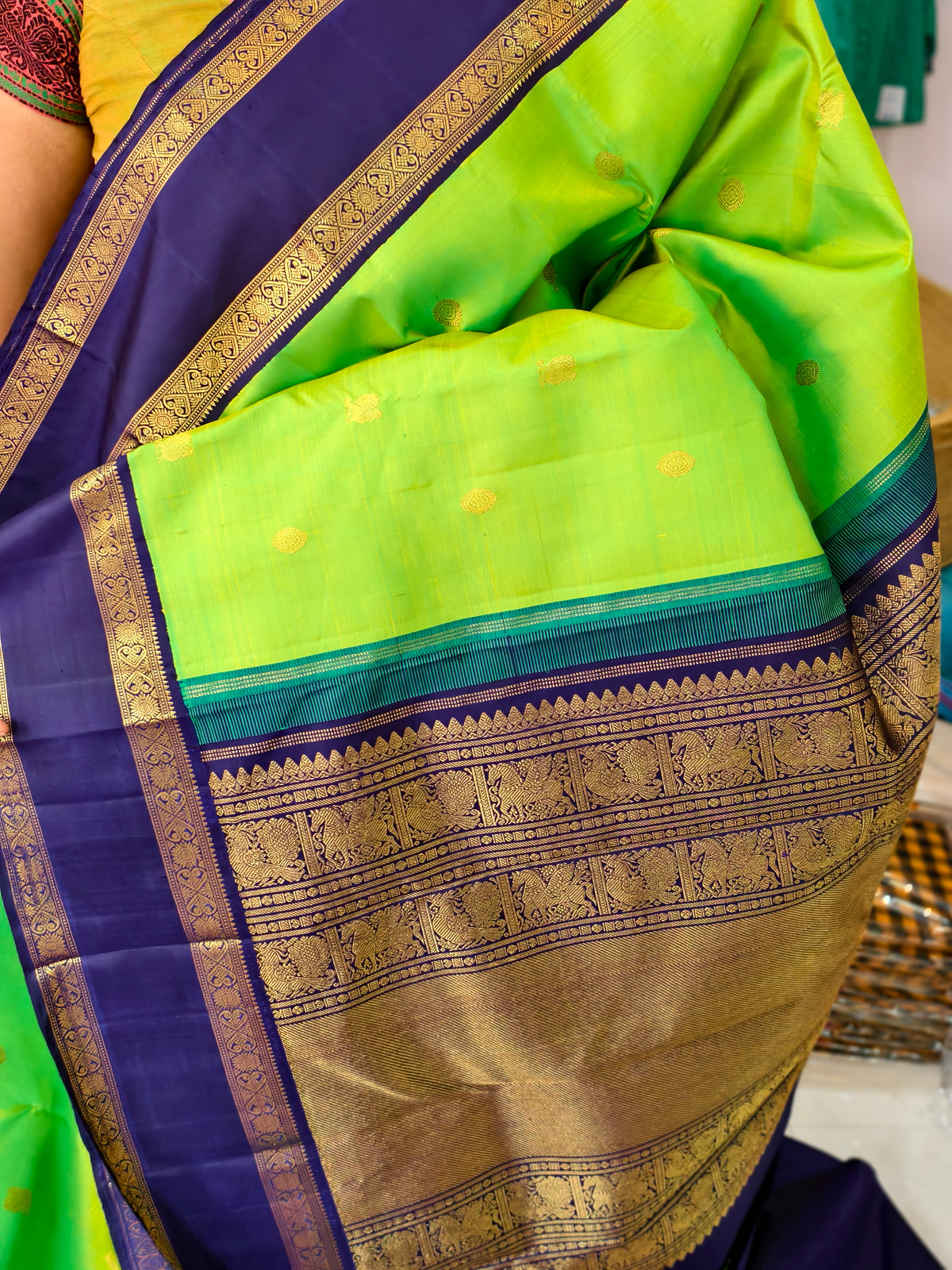 Pure Kanchi Silk Saree PC17631
