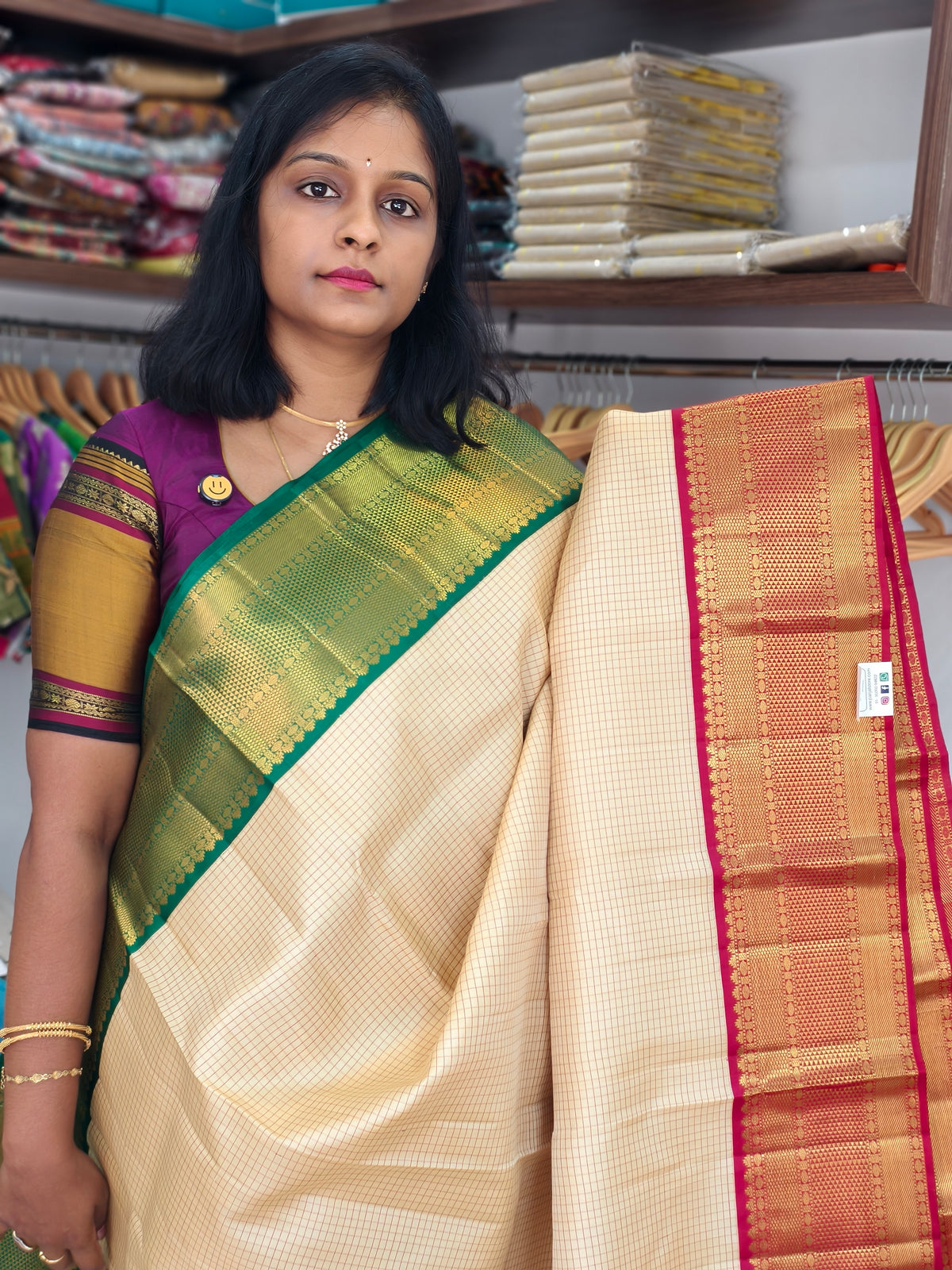 Pure Kanchi Silk Saree PC17831