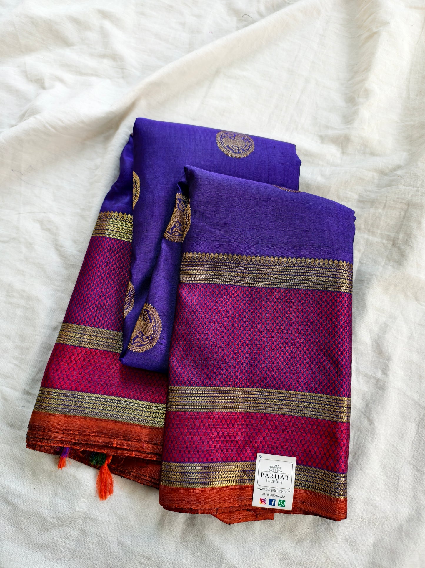 Pure Kanchi Silk Saree PC9802