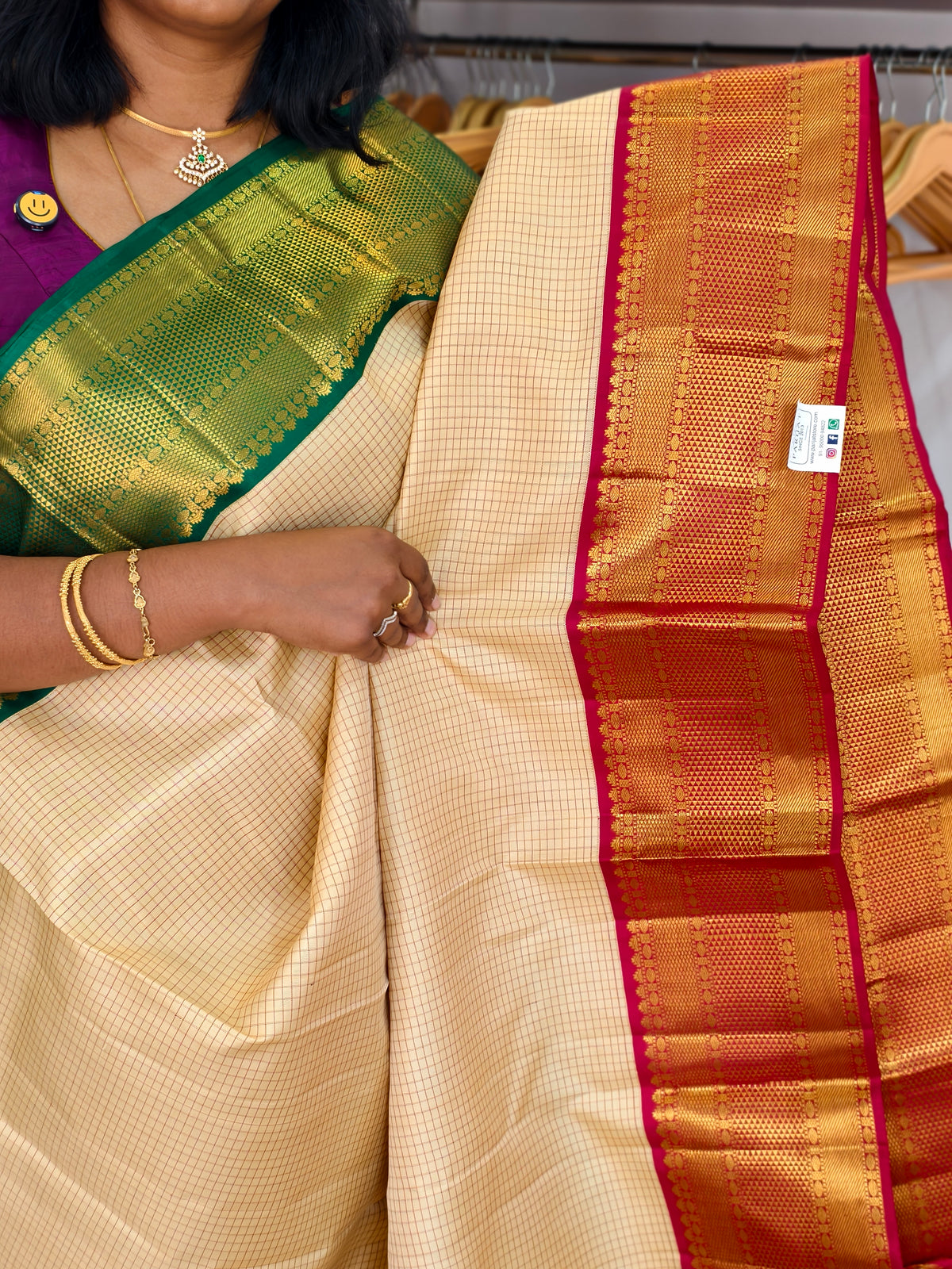 Pure Kanchi Silk Saree PC17831