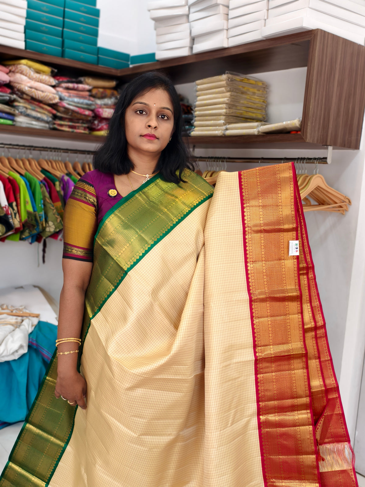 Pure Kanchi Silk Saree PC17831