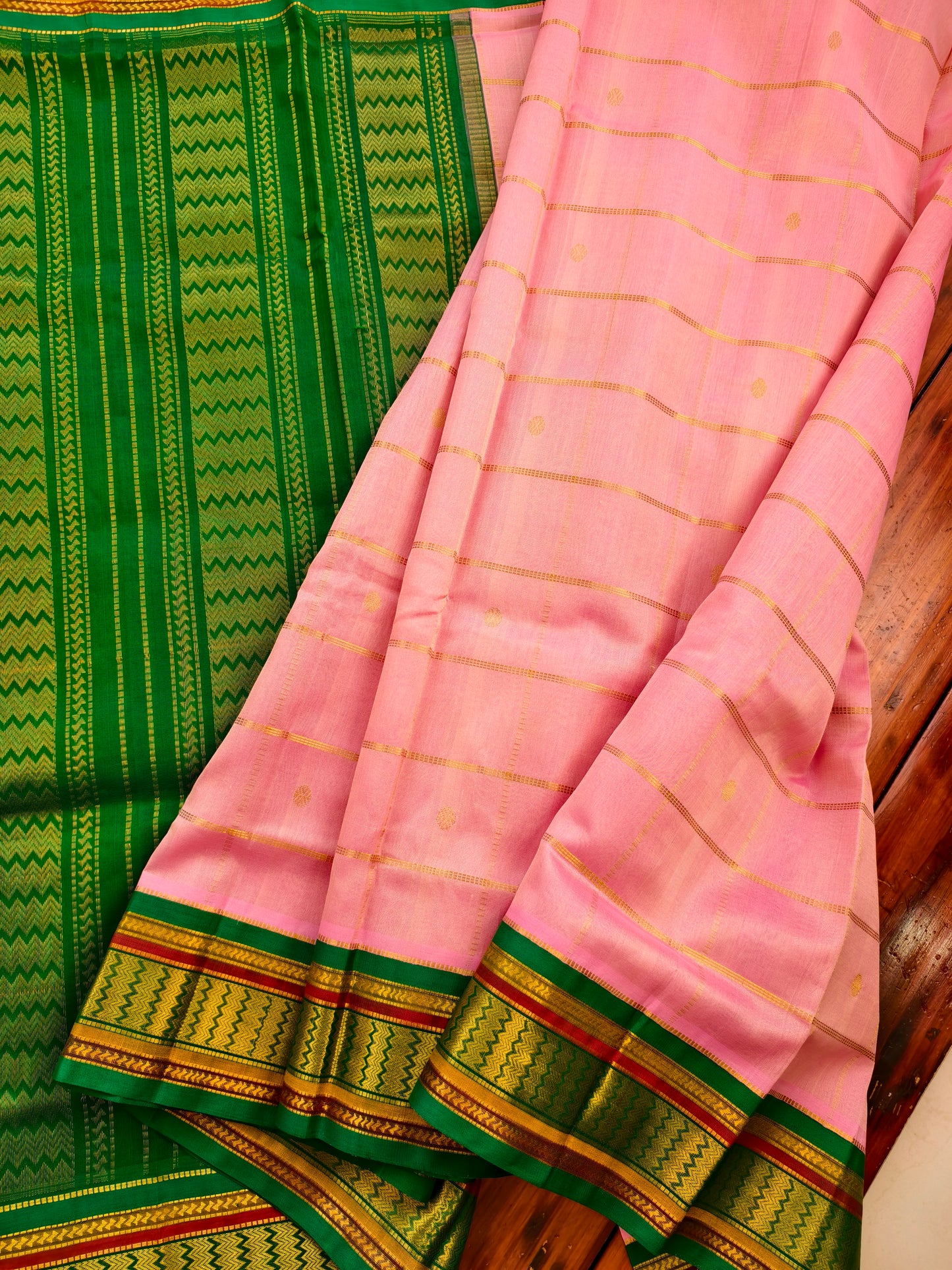 Kanchi Handloom Silk Cotton Saree-PC16508