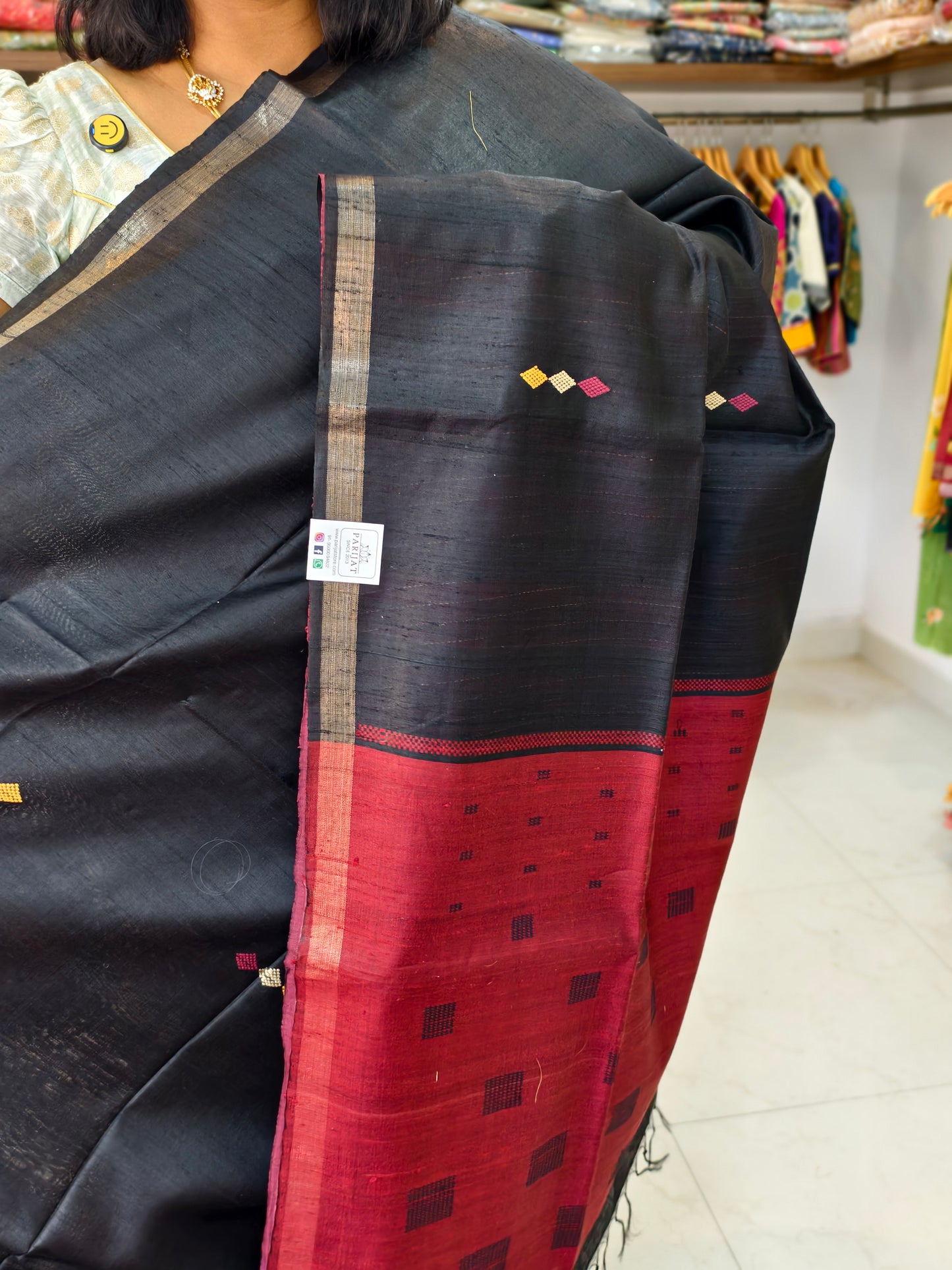 Pure Tussar saree PC17724