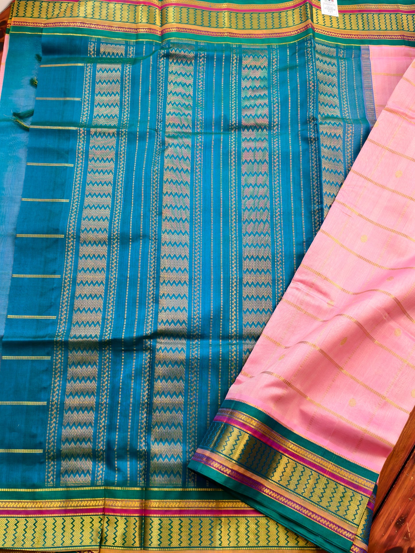 Kanchi Handloom Silk Cotton Saree-PC16509