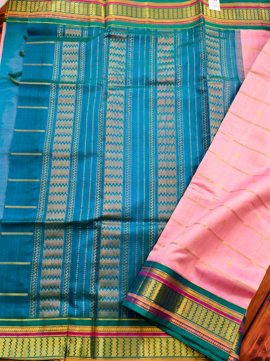 Kanchi Handloom Silk Cotton Saree-PC16509