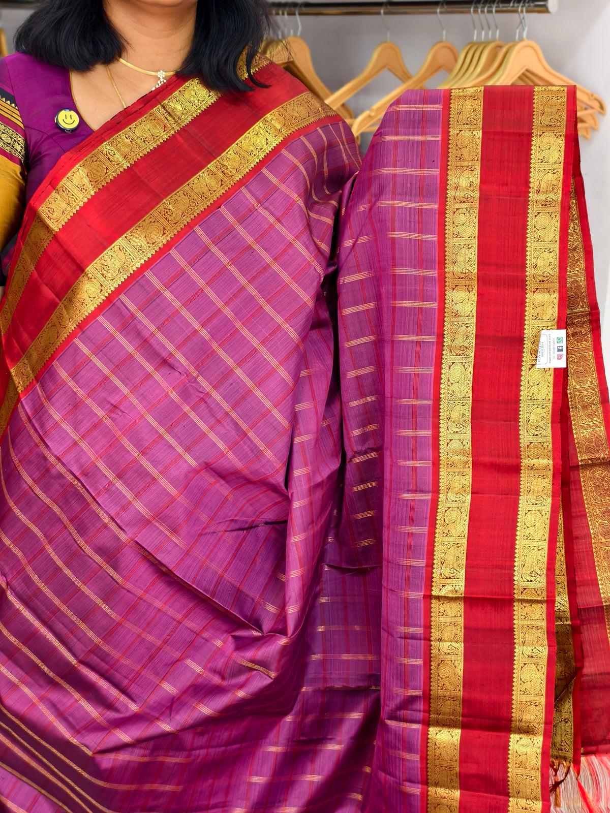 Pure Kanchi Silk Saree PC17843