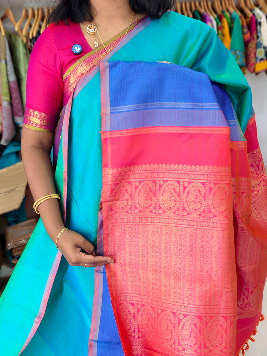Kanchi Pure Silk Saree  PC13694