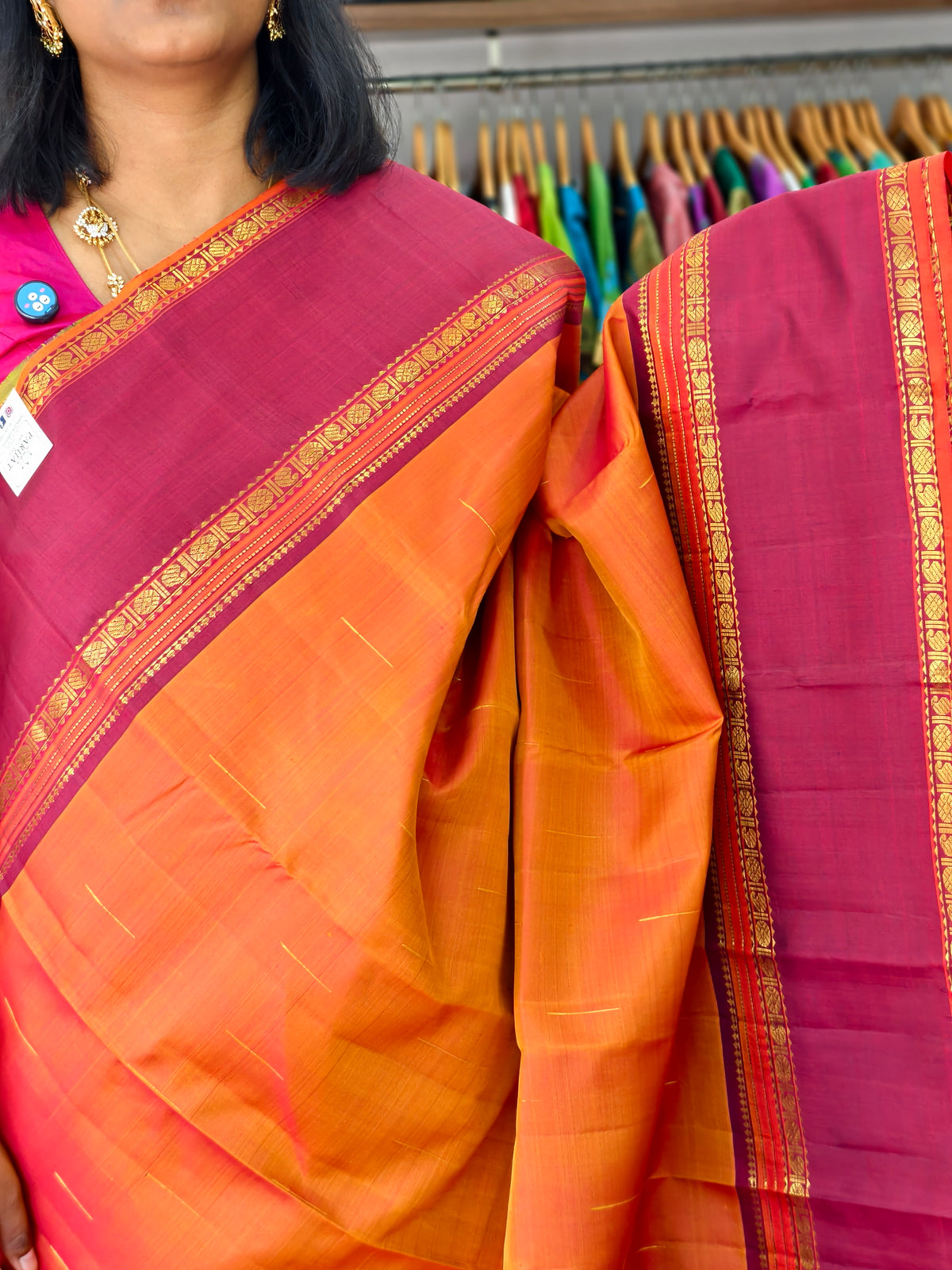 Pure Kanchi Silk Saree PC17202