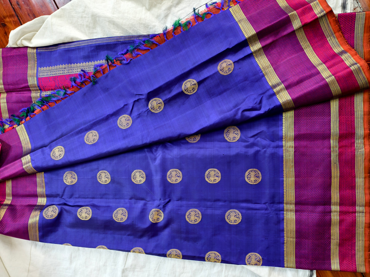 Pure Kanchi Silk Saree PC9802