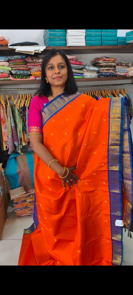 Pure Kanchi Silk Saree PC17481