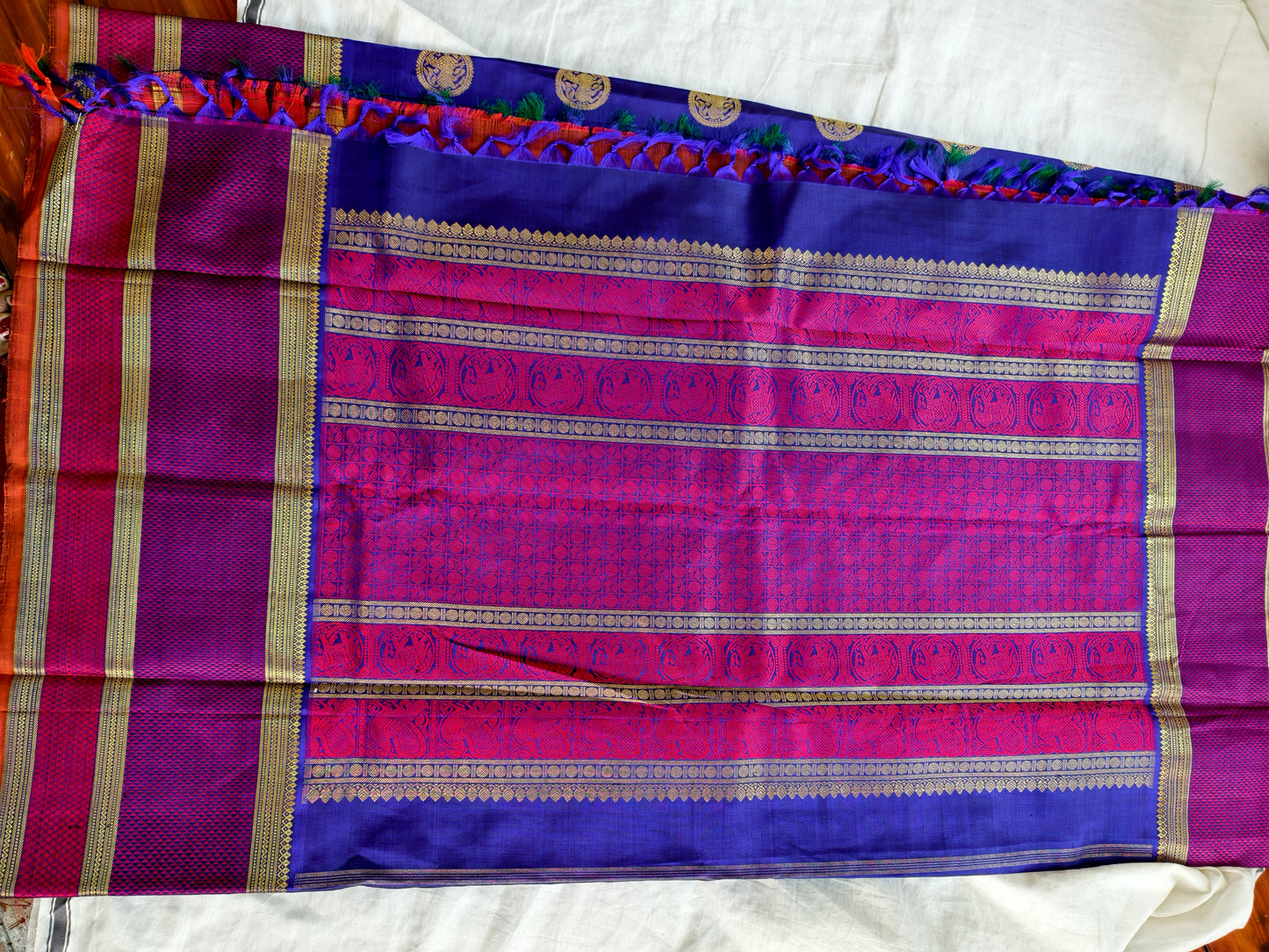Pure Kanchi Silk Saree PC9802
