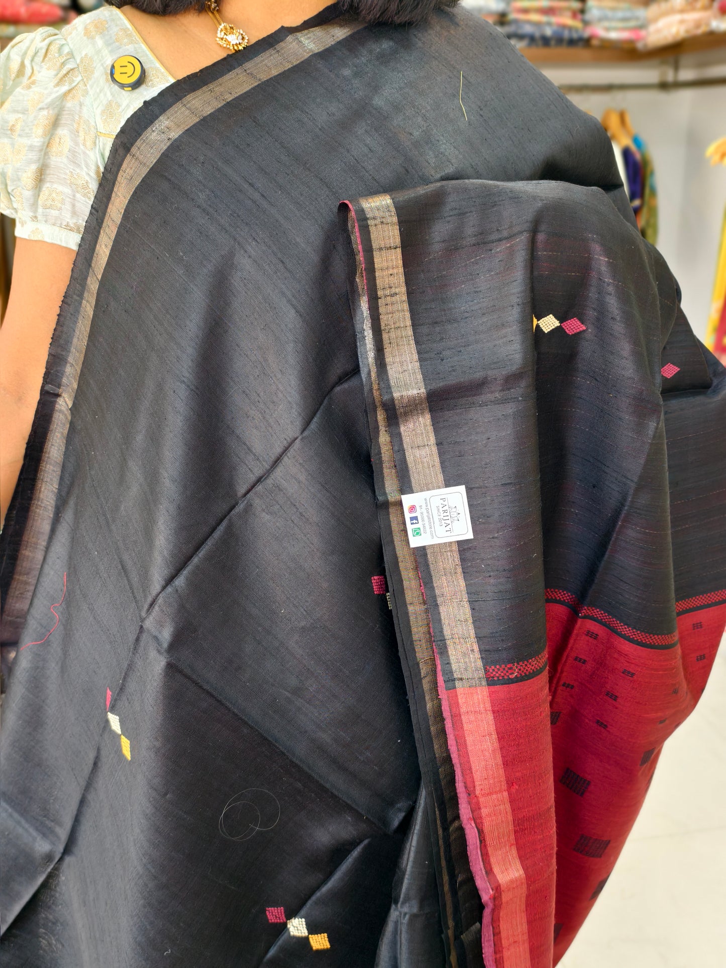Pure Tussar saree PC17724