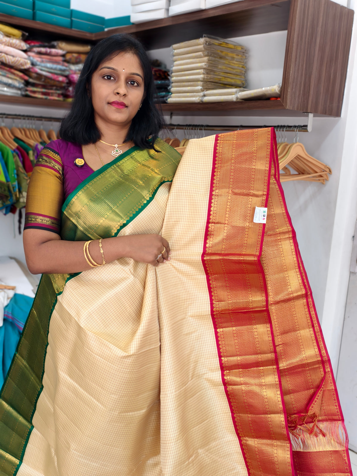 Pure Kanchi Silk Saree PC17831