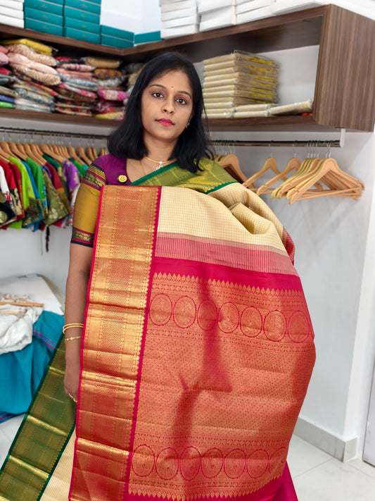 Pure Kanchi Silk Saree PC17831