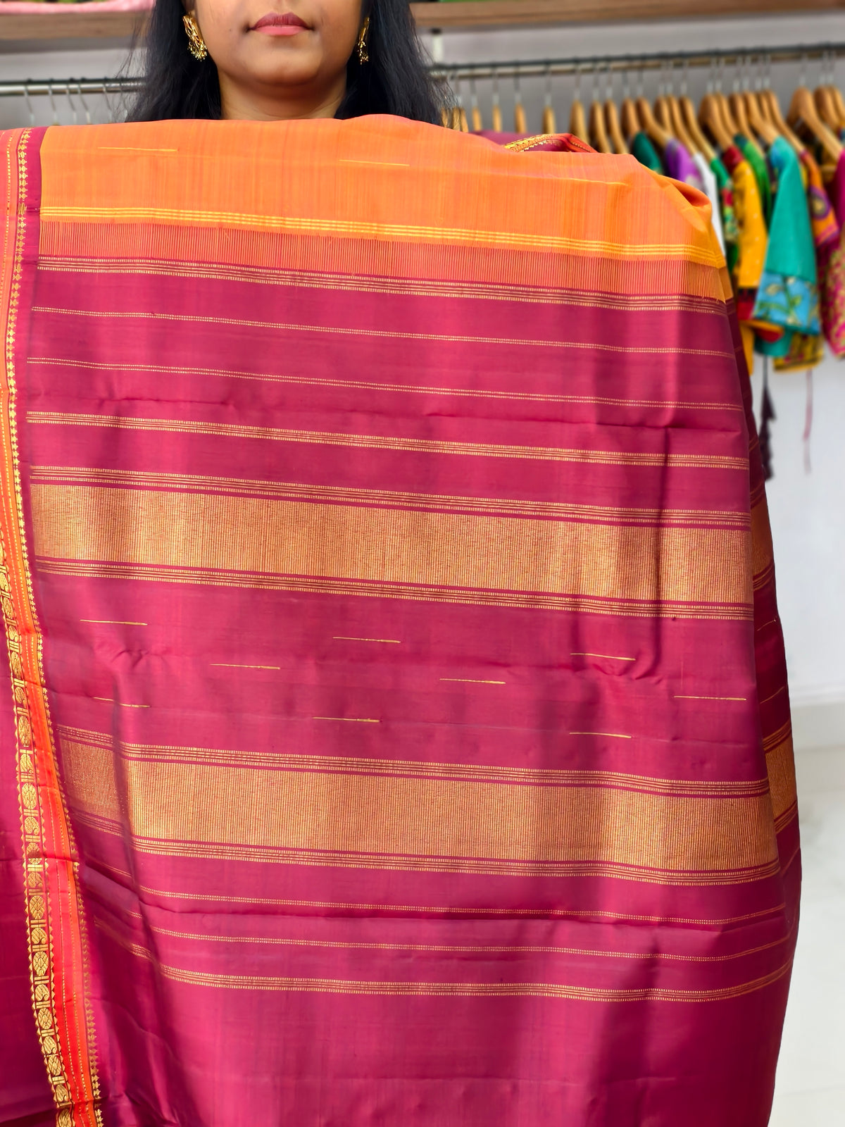 Pure Kanchi Silk Saree PC17202