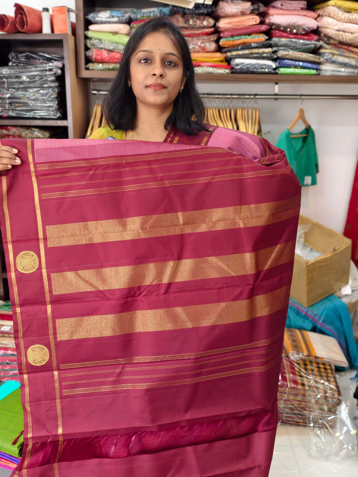 Pure Kanchi Silk Saree PC17834