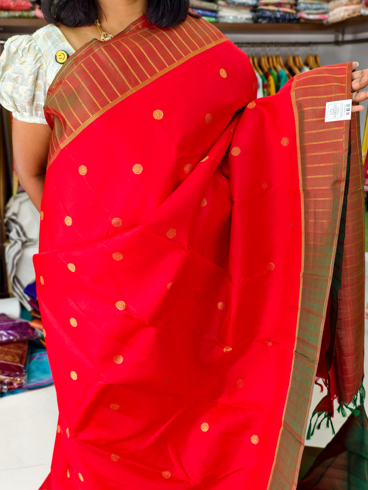 Pure Kanchi Silk Saree PC16921