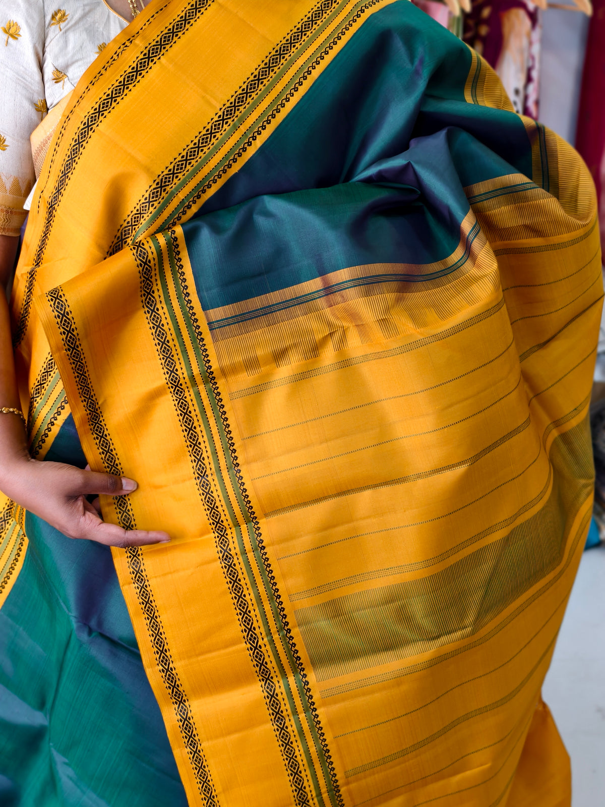 Pure Kanchi Silk Saree PC17626