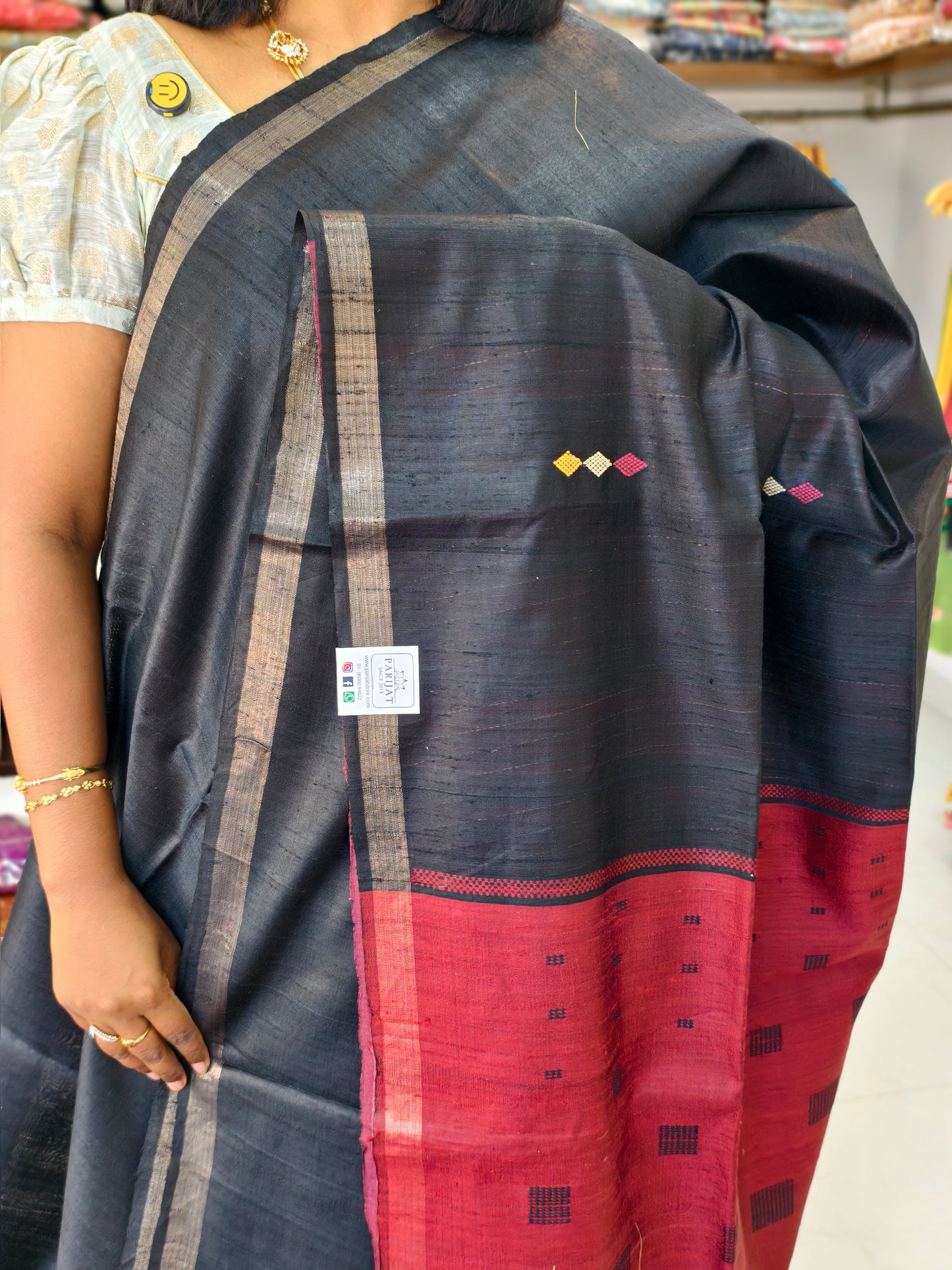 Pure Tussar saree PC17724