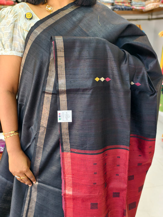 Pure Tussar saree PC17724