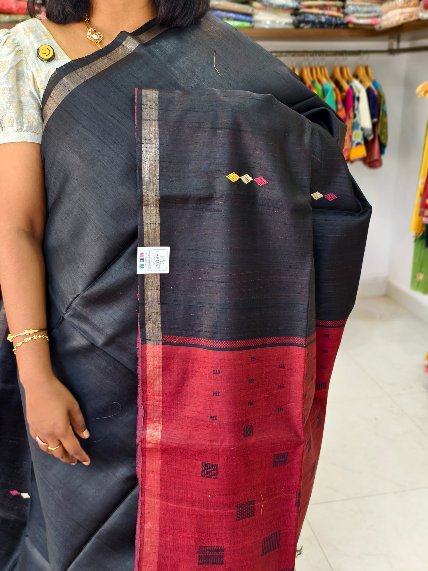 Pure Tussar saree PC17724