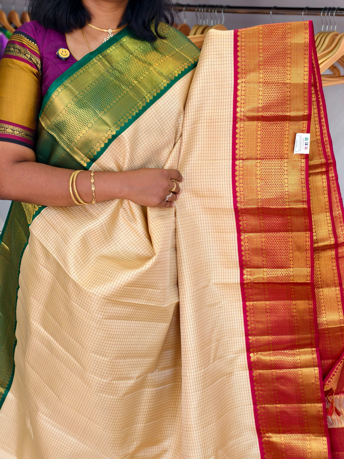 Pure Kanchi Silk Saree PC17831