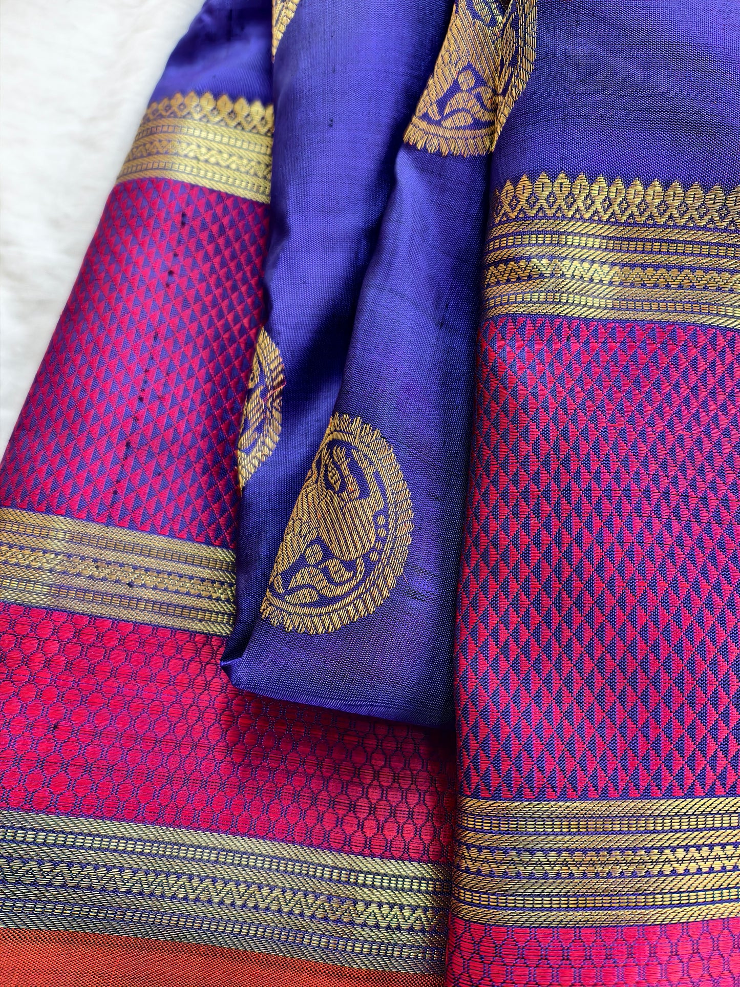 Pure Kanchi Silk Saree PC9802