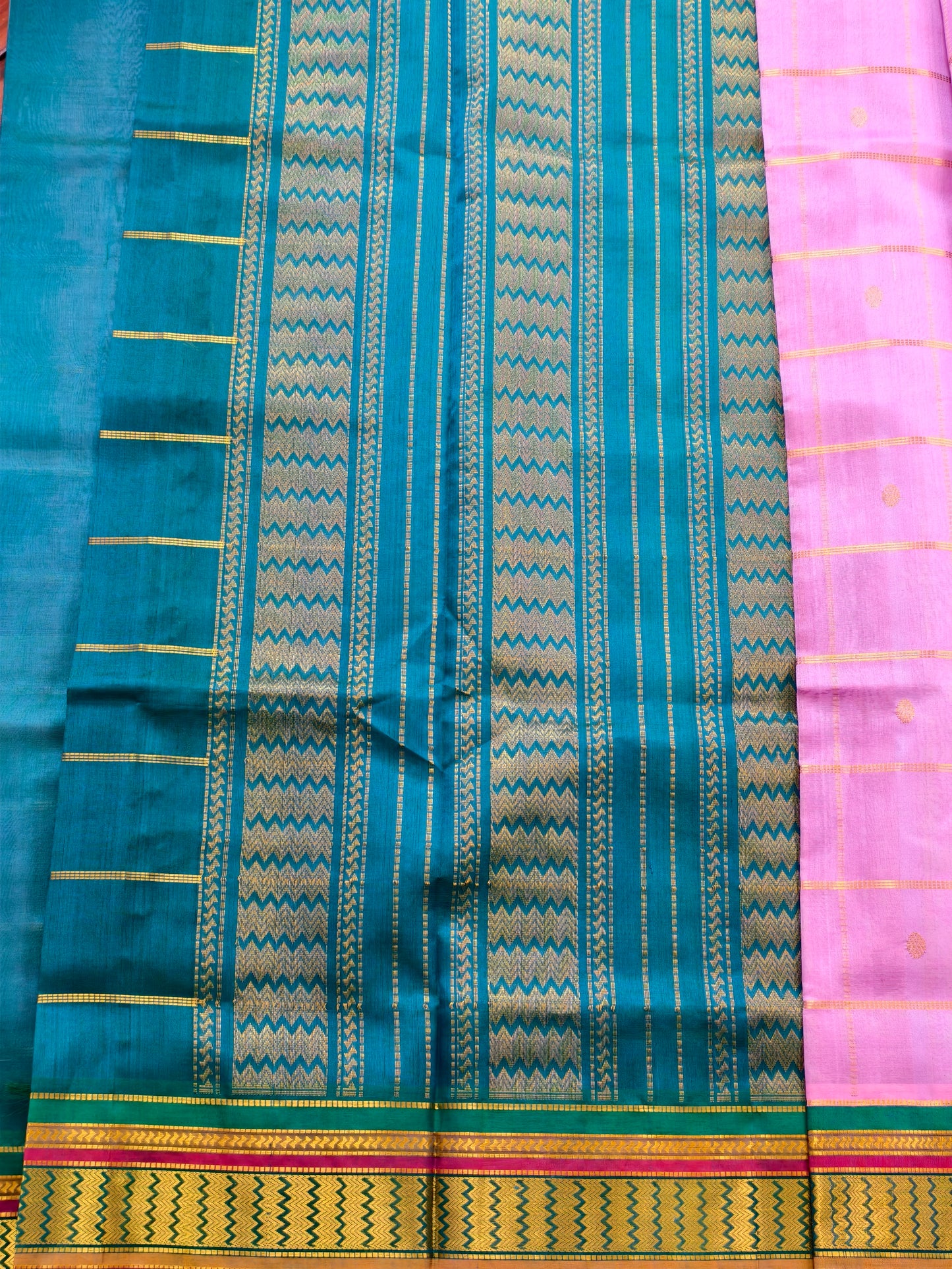 Kanchi Handloom Silk Cotton Saree-PC16513