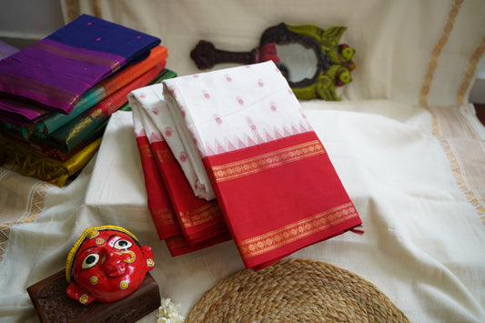 Kanchi handloom Cotton  Saree PC13401