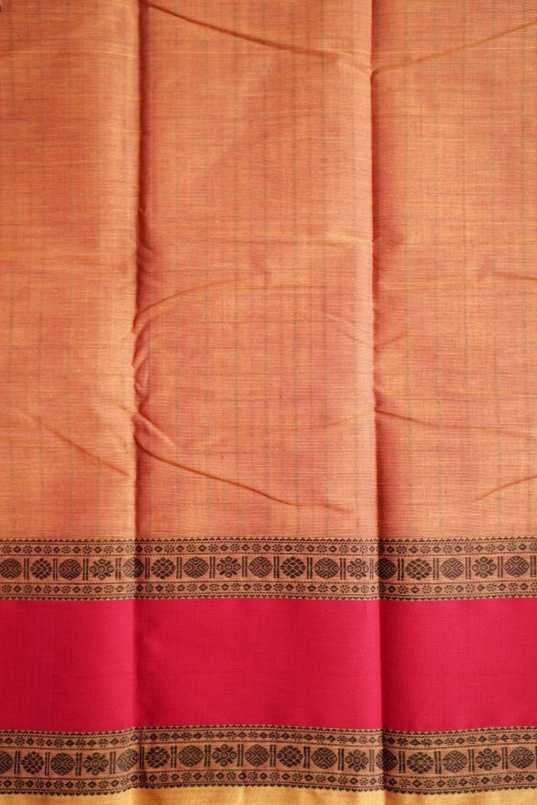 Lakshadeepam Kanchi handloom Cotton saree  PC5731 freeshipping - Parijat Collections