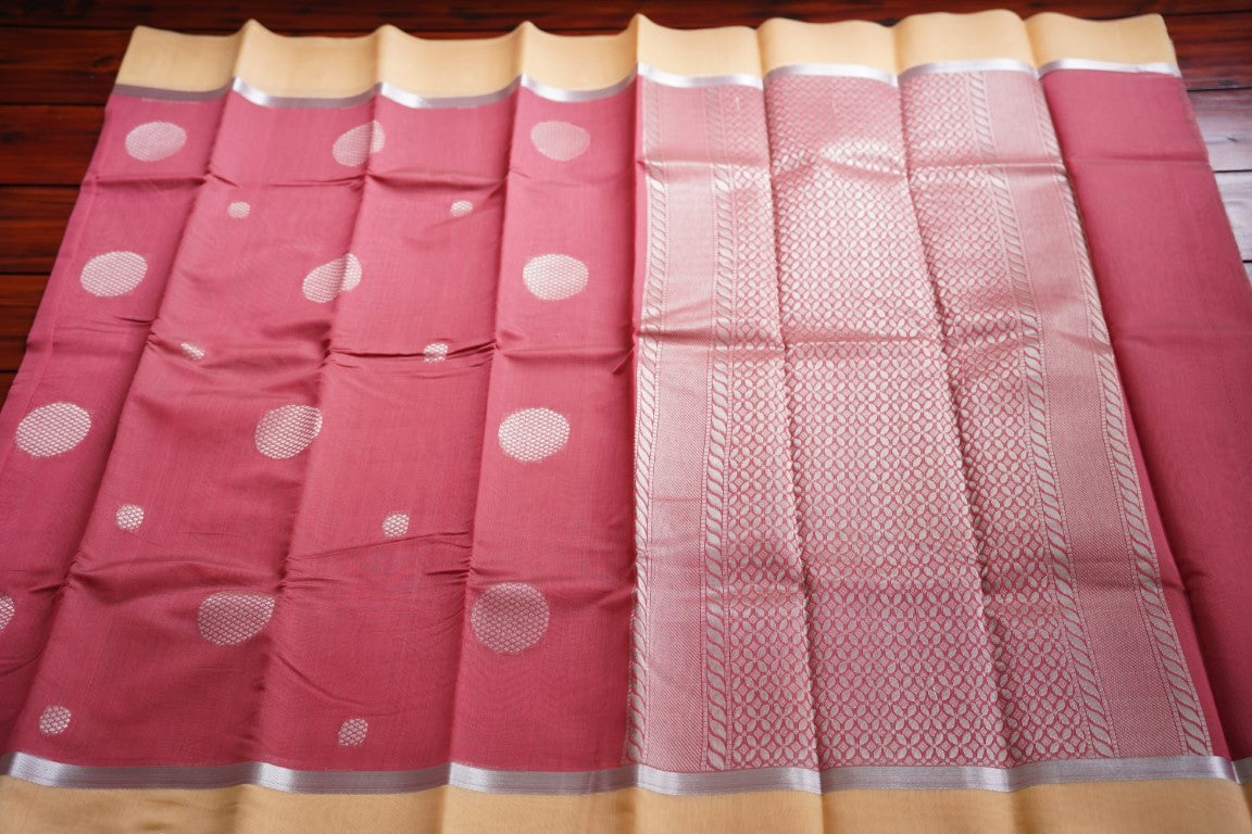Kanchi Semi Silk Cotton Saree PC1530
