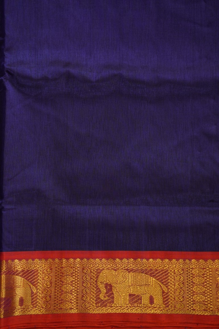 9 yards Kanchi Handloom Silk Cotton Saree PC7479