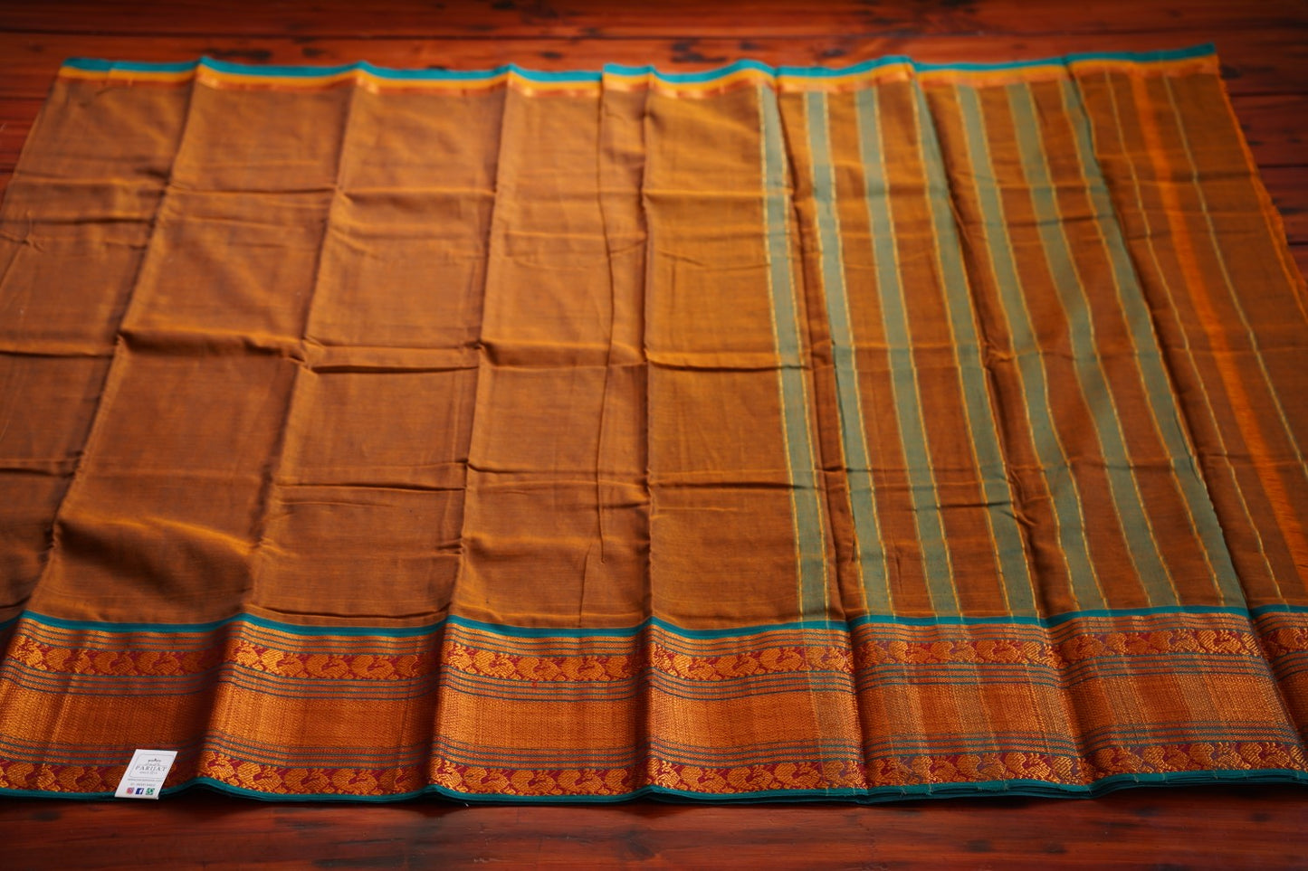 Narayanapet handloom Cotton Saree with Jari border PC9685