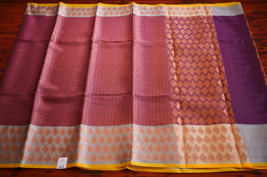 Banarasi Muslin Silk Saree  PC9121