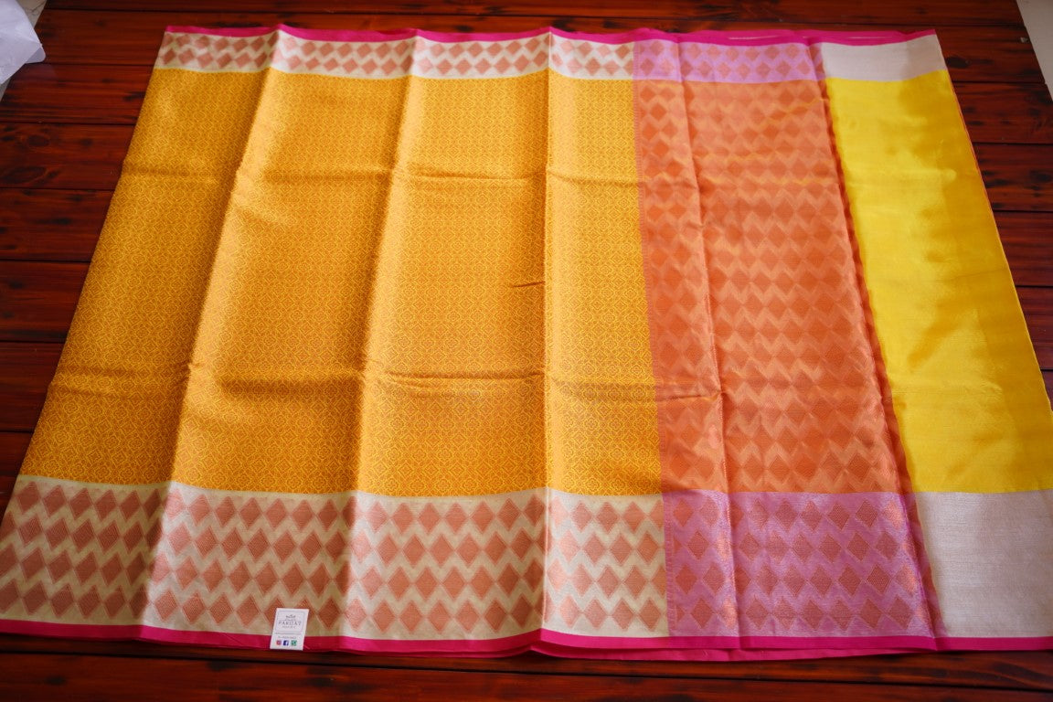 Banarasi Muslin Silk Saree  PC9122