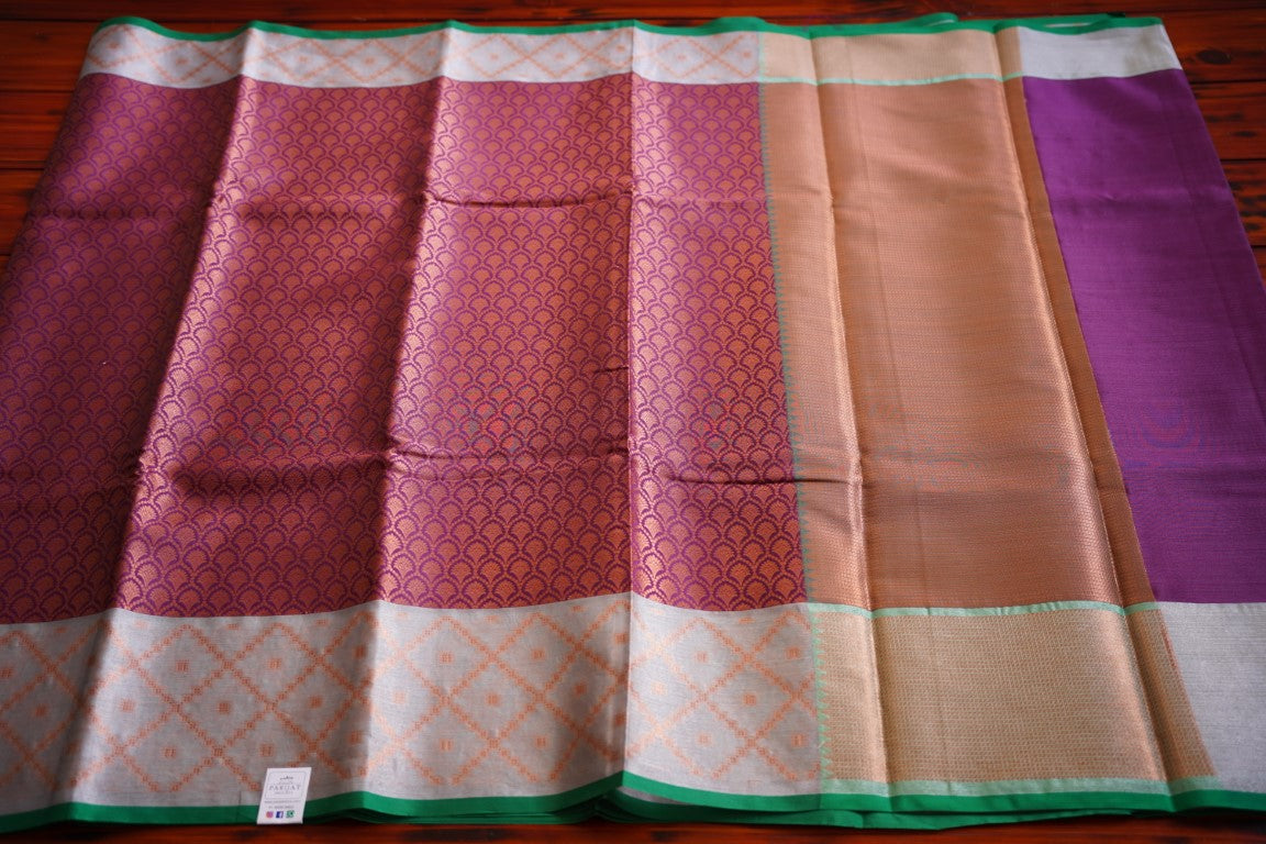 Banarasi Muslin Silk Saree  PC9131