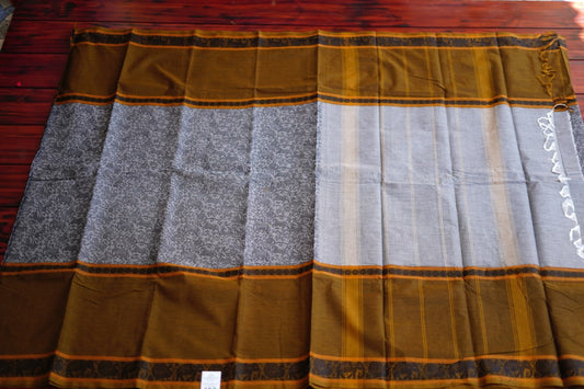 Vanasingaram Chettinad Cotton saree PC4393 freeshipping - Parijat Collections