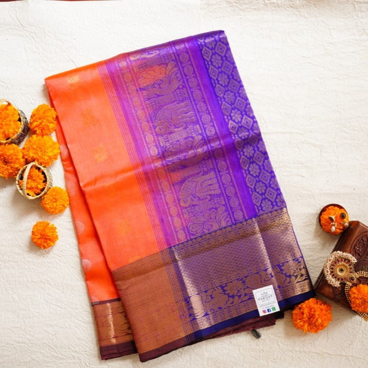 Kanchi Handloom Silk Cotton Saree PC7773