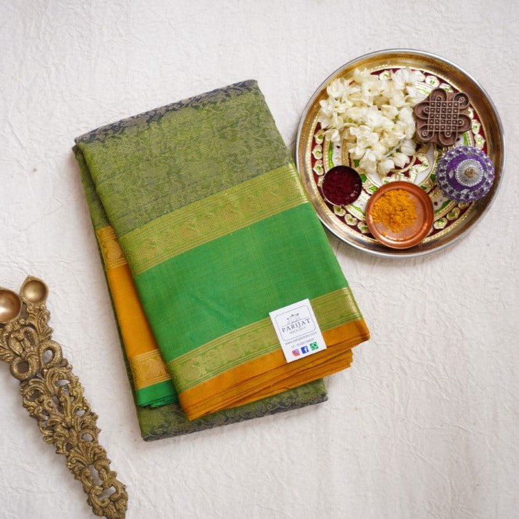 Vanasingaram Kanchi Silk Cotton Saree PC7875