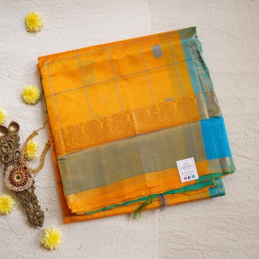 Kanchi Handloom Silk Cotton Saree PC9212