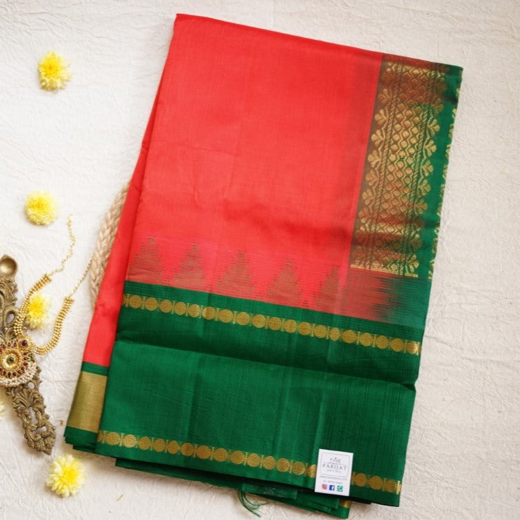 Kanchi Handloom Silk Cotton Saree PC9205